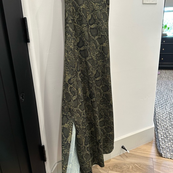 All Saints Snake Print Dress - Picture 5 of 6